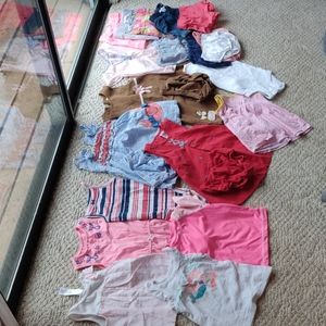 12-18 month old lot of girls summer clothes